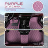 Au Alexcar Elvie 2023 Heavy Duty Universal Fit Floor Mats For Cars Suvs And Trucks Purple / 2 Seats
