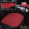 Keith Breathable & Anti-Slip Cotton Car Seat Covers Red / 1 Front