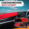 Matix Custom Fit Dashboard Mat Cover For Sedan Hatchback Suv Mpv Truck Etc. Black Red / Left