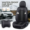 Us Nox 2022 Full Set Universal Breathable Waterproof Vehicle Leather Cover For Cars Suv Black And