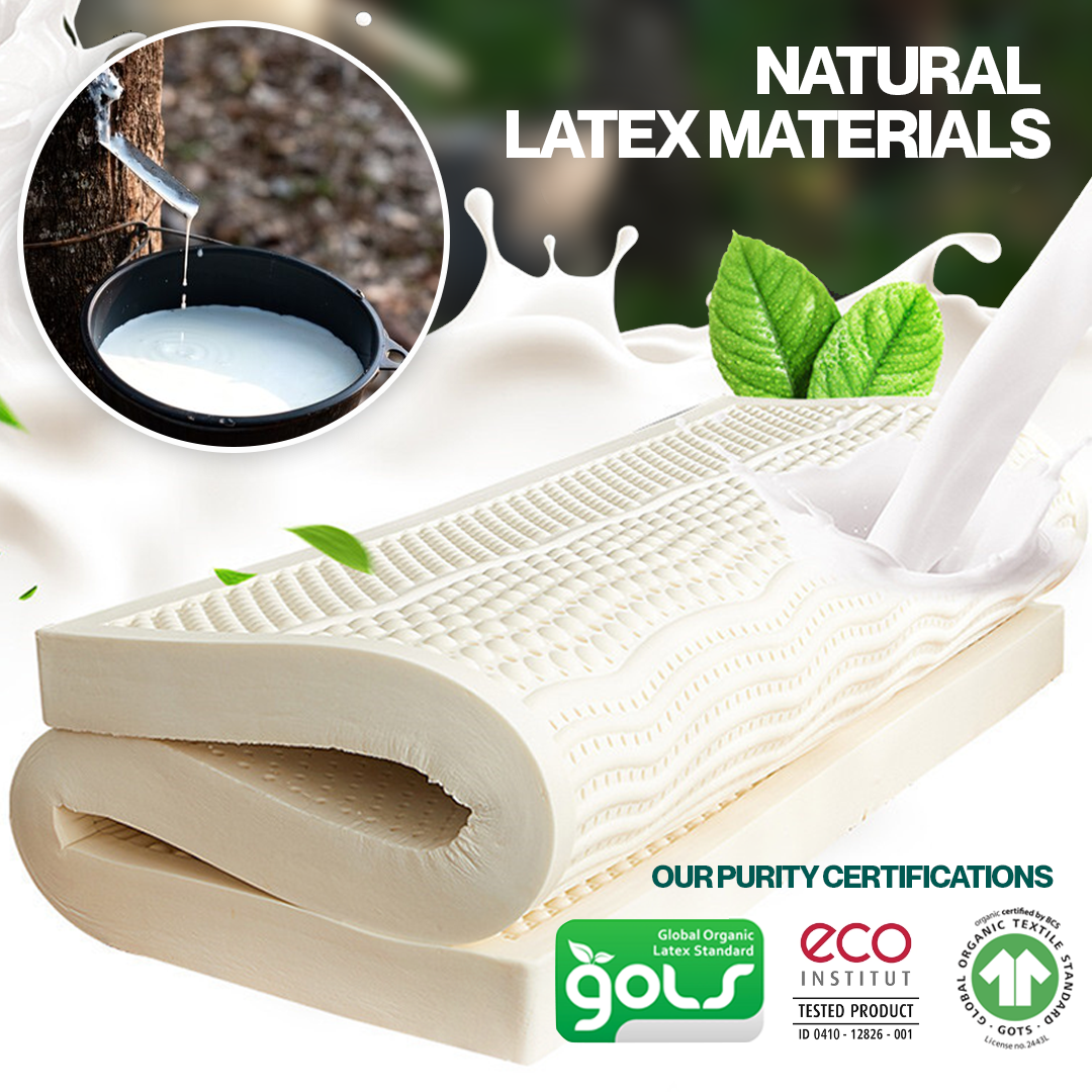 100% Upgraded Natural Cotton Latex Mattresses High - Quality Slow Rebound Mattress